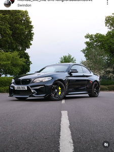 BMW M2 F87 with some 3D gel plates