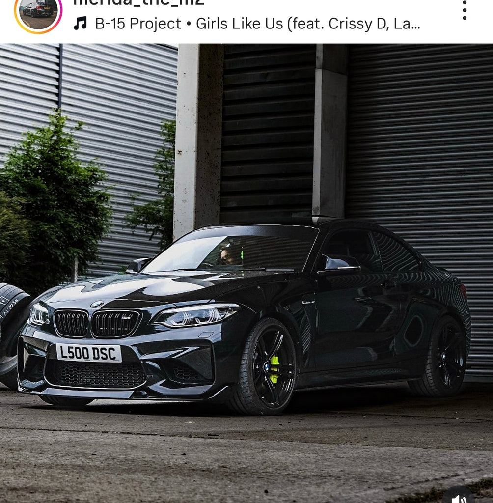 BMW M2 F87 with some 4D gel plates