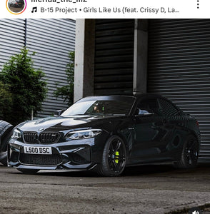 BMW M2 F87 with some 4D gel plates