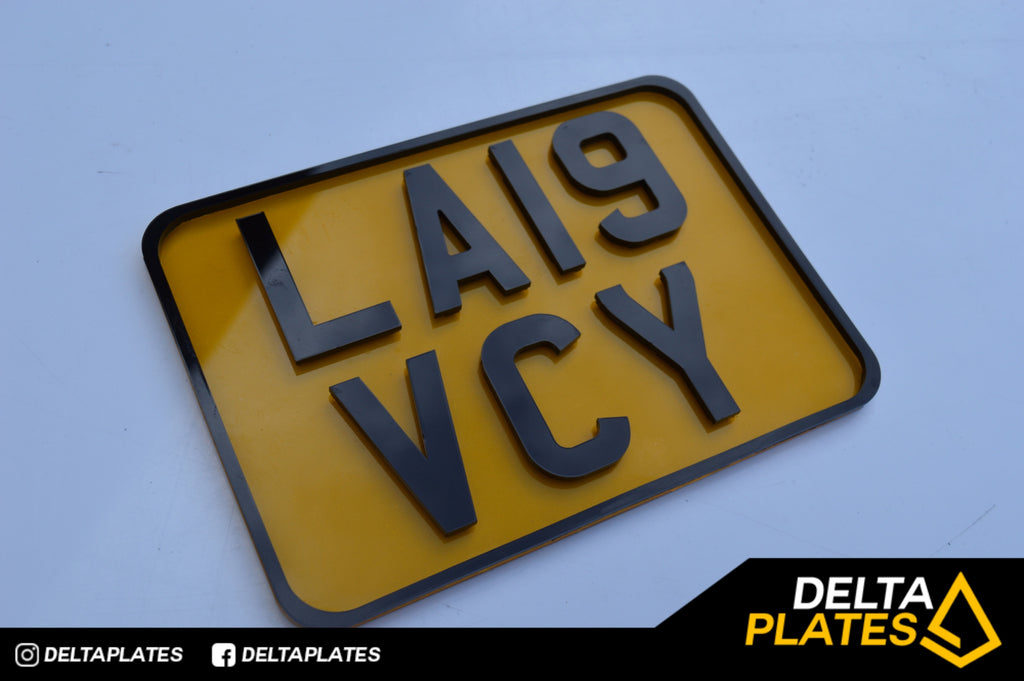 4D Bike PLATES