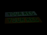 4D Glow in the dark gel plates