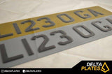 Black 3D Gel Resin Acrylic Plates