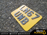 bike 4d plate